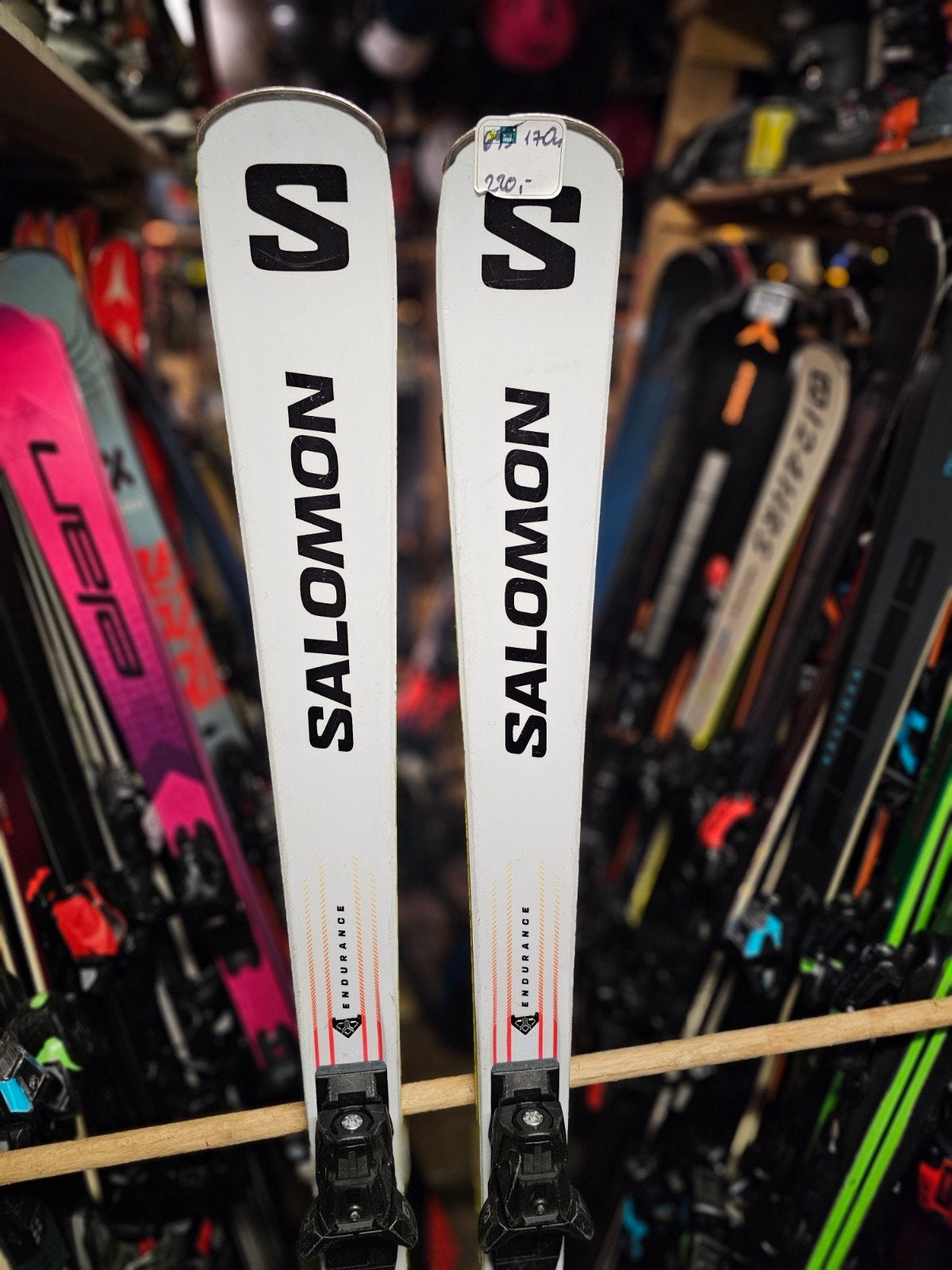 170cm SALOMON S MAX ENDURANCE 799€ ALL ROUND, 160 tot 180 cm, Zo goed als nieuw, Carve, Skiën