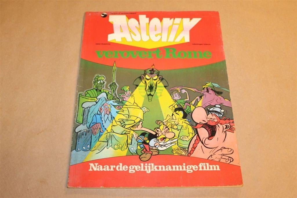 Asterix verovert Rome - Film-editie 1976, Eén stripboek, Ophalen of Verzenden, Zo goed als nieuw