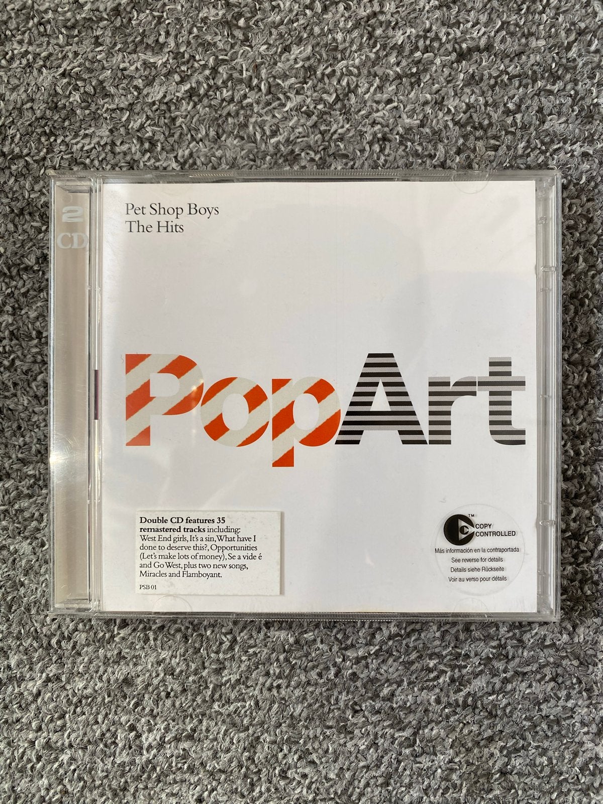 Pet Shop Boys - PopArt: The Hits (Dubbel CD), Ophalen of Verzenden, 2000 - 2009, Zo goed als nieuw, Boxset