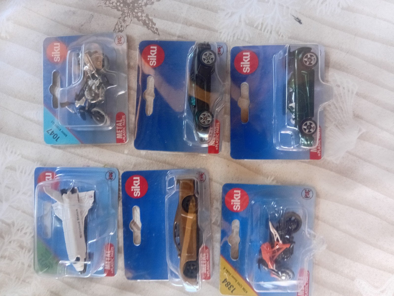 Siku setje in blister - 6 stuks nieuw, Ophalen of Verzenden, Nieuw