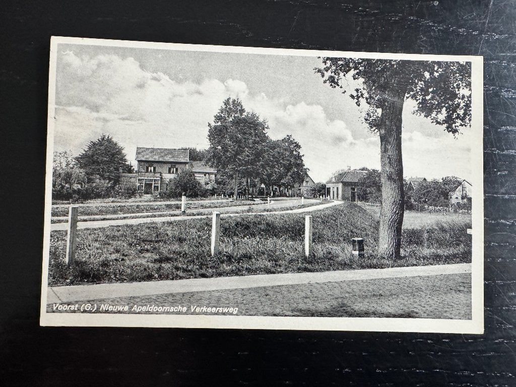 Voorst G Nieuwe Apeldoornsche Verkeersweg 1943, Verzenden, 1940 tot 1960, Gelopen, Gelderland
