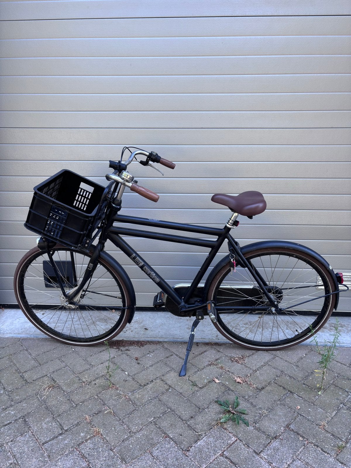 Cortina L4 herenfiets (170-190cm), Gebruikt, Versnellingen, 57 tot 61 cm, Trommelrem