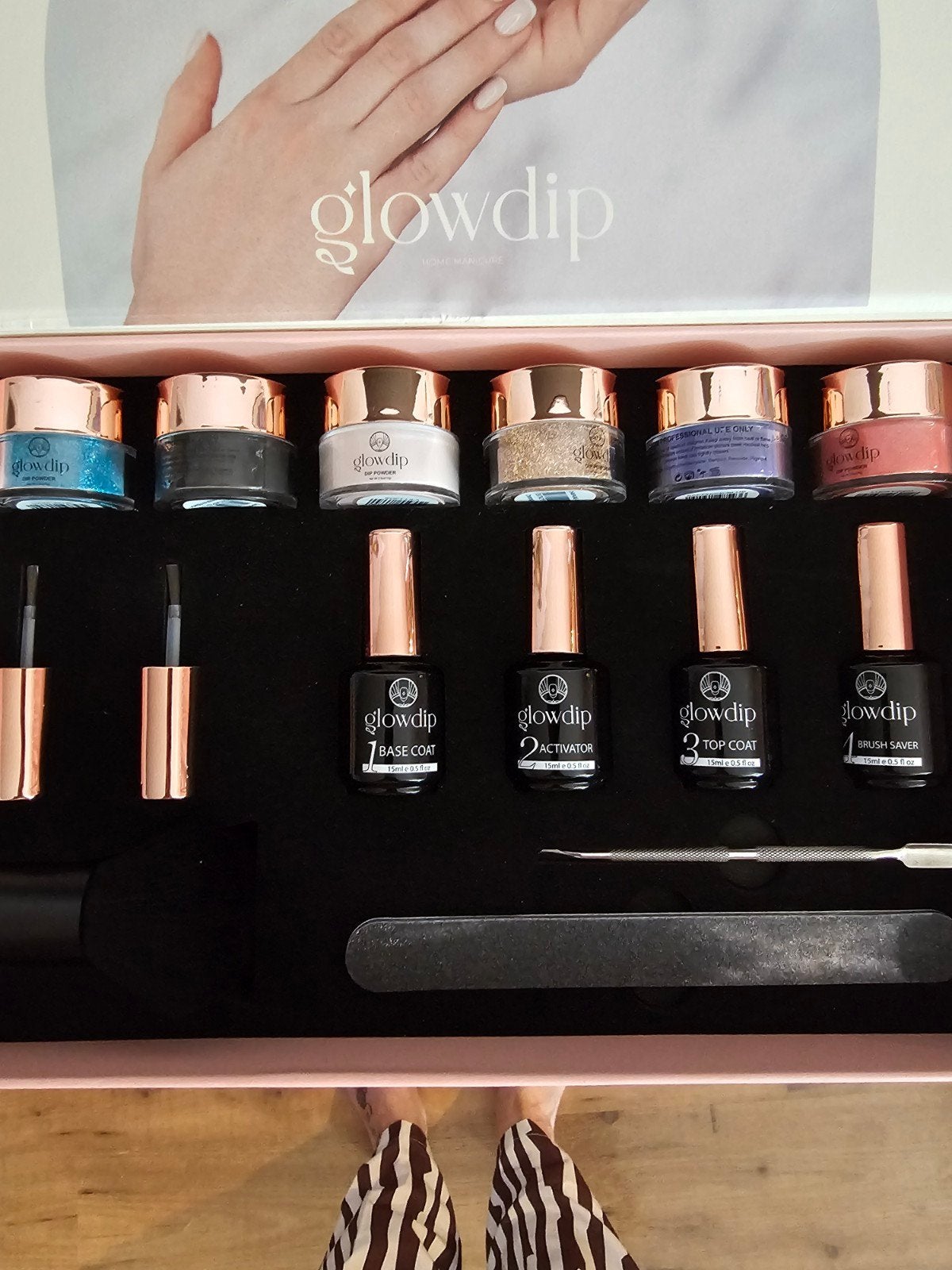Glowdip Dipping Powder Starter Kit - 1x gebruikt, Ophalen of Verzenden, Gebruikt, Overige typen