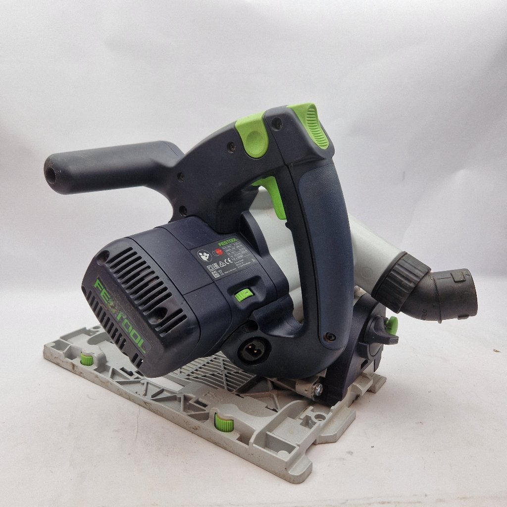 Festool TS 55 febq Plus Invalzaag | Nu voor maar € 329,99, Gebruikt, Invalzaag, Ophalen of Verzenden, 30 tot 70 mm