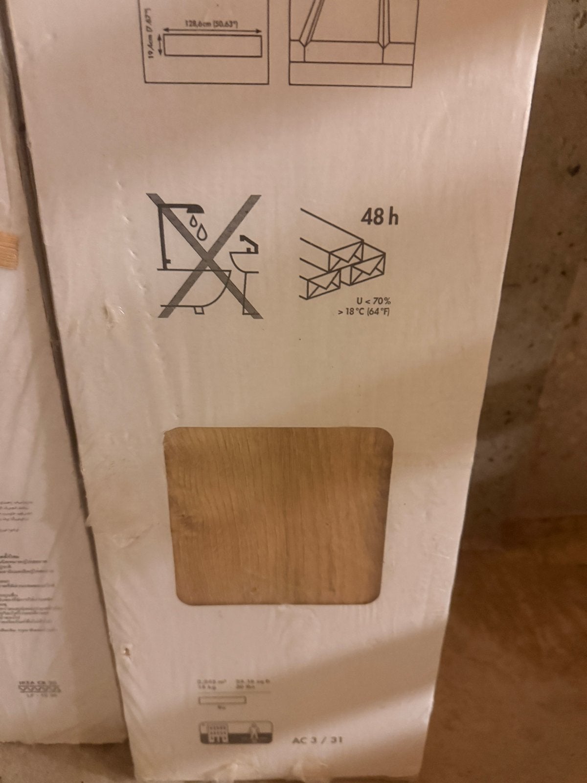 IKEA Prärie Laminaat Eiken 7mm - 5 Nieuwe Pakken + Losse Pla, Ophalen, Nieuw, 10 m² of meer, 10 tot 30 cm