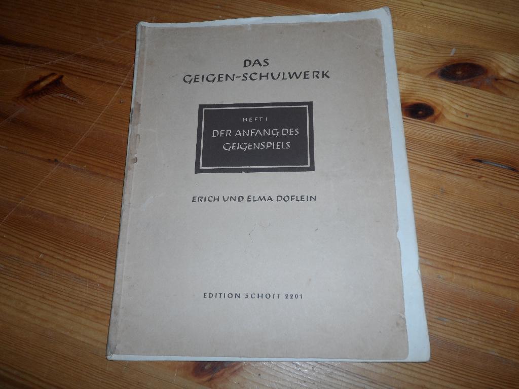 Der anfang des geigenspiels heft 1 - e. Doflein, Muziek en Instrumenten, Gebruikt, Klassiek, Ophalen of Verzenden, Artiest of Componist