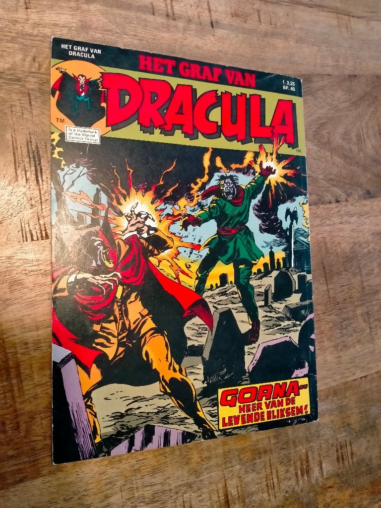 het Graf van Dracula Gorna meer van de levende bliksem comic, Boeken, Eén comic, Verzenden, Gelezen, Overige gebieden