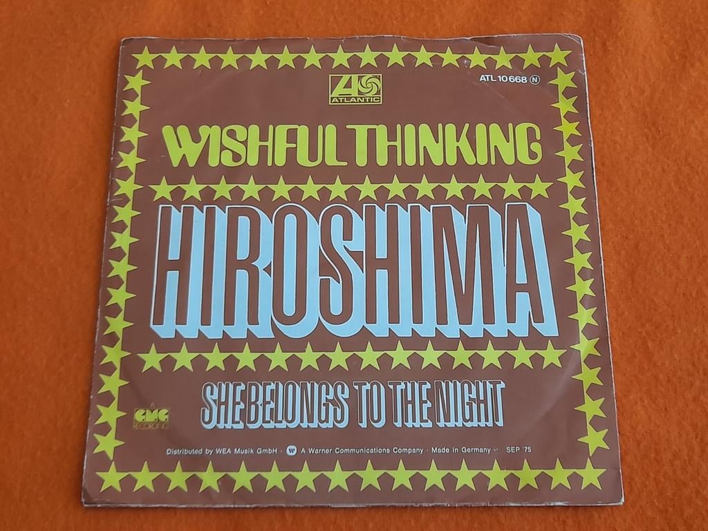 Wishful Thinking - Hiroshima (1975), Ophalen of Verzenden, Gebruikt, Pop