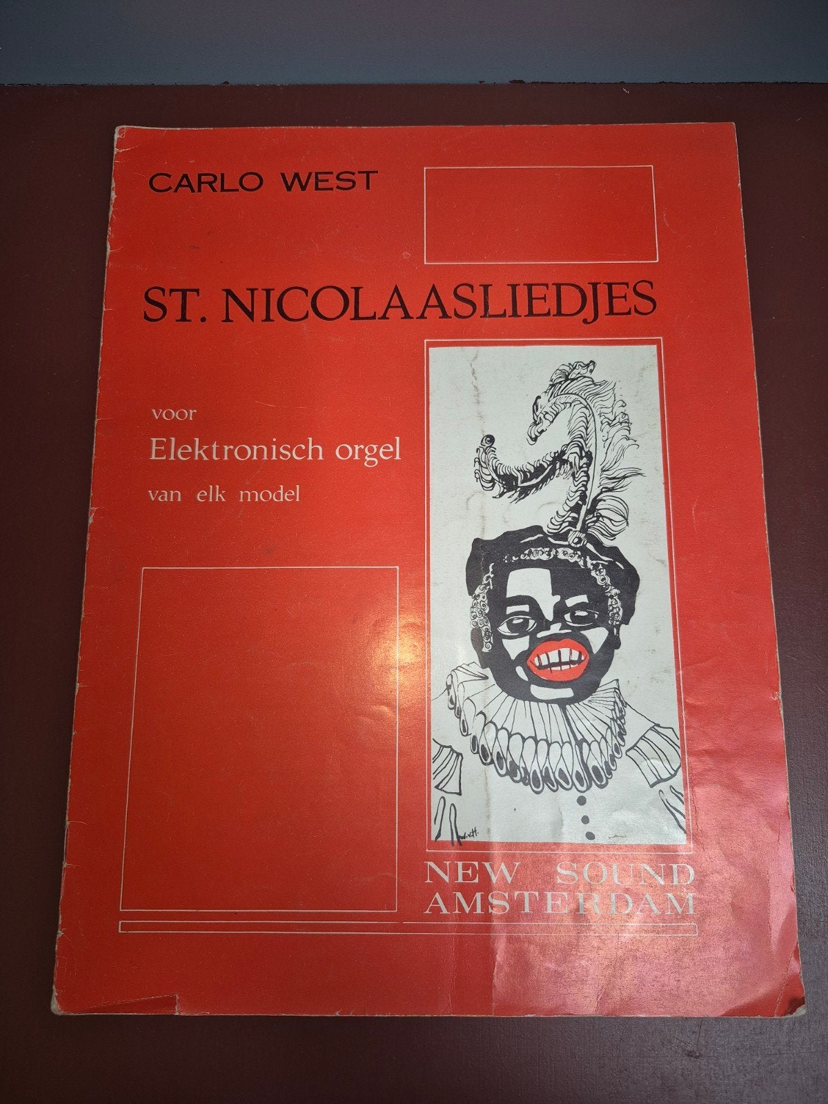 Carlo West - St. Nicolaasliedjes voor Elektronisch Orgel, Ophalen of Verzenden, Gebruikt, Orgel