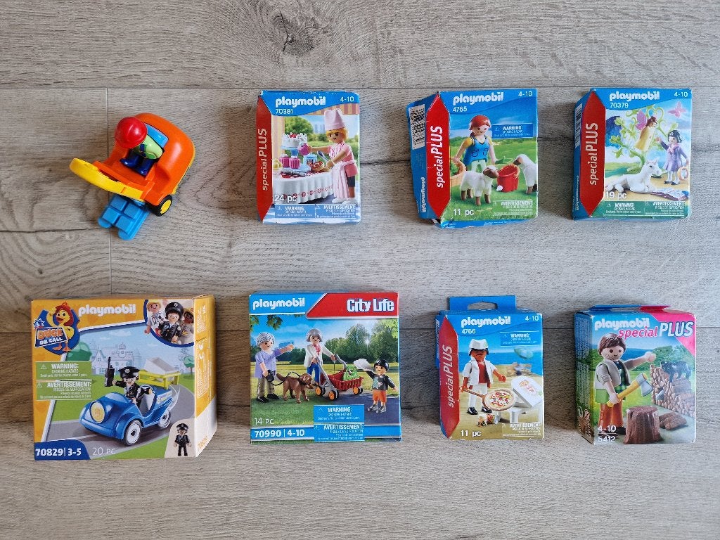 Playmobil pakket (8 sets), Ophalen of Verzenden, Zo goed als nieuw, Losse onderdelen