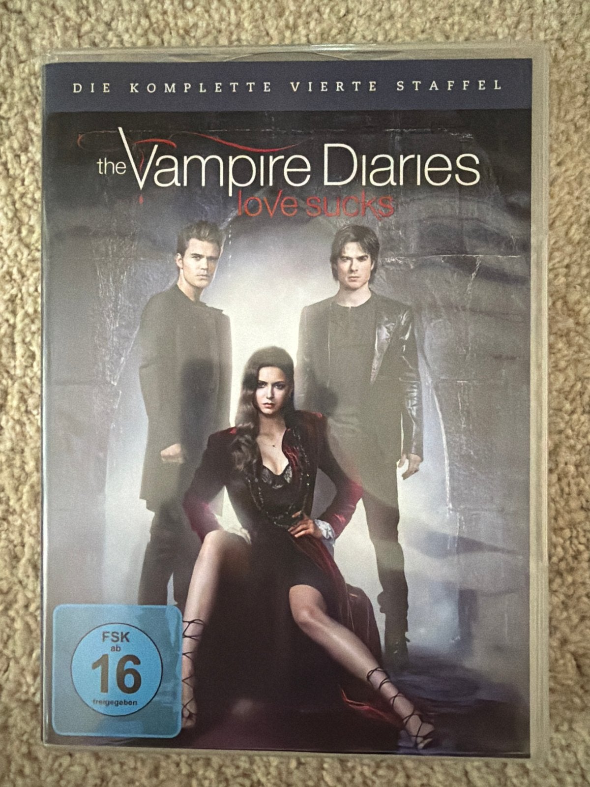 The Vampire Diaries - Seizoen 4 DVD (Duits), Vanaf 16 jaar, Duits, Ophalen of Verzenden, Zo goed als nieuw