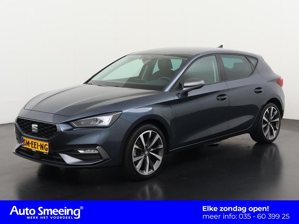 SEAT Leon 1.4 TSI eHybrid PHEV FR | Stoel & Stuurverwarming, Auto's, Seat, Bedrijf, Te koop, Leon, ABS, Airbags, Airconditioning