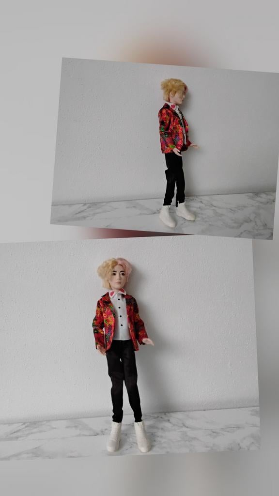 Pop Ken Popgroep BTS Barbie Poppen K Popgroep, Kinderen en Baby's, Speelgoed | Poppen, Ophalen of Verzenden, Gebruikt, Barbie