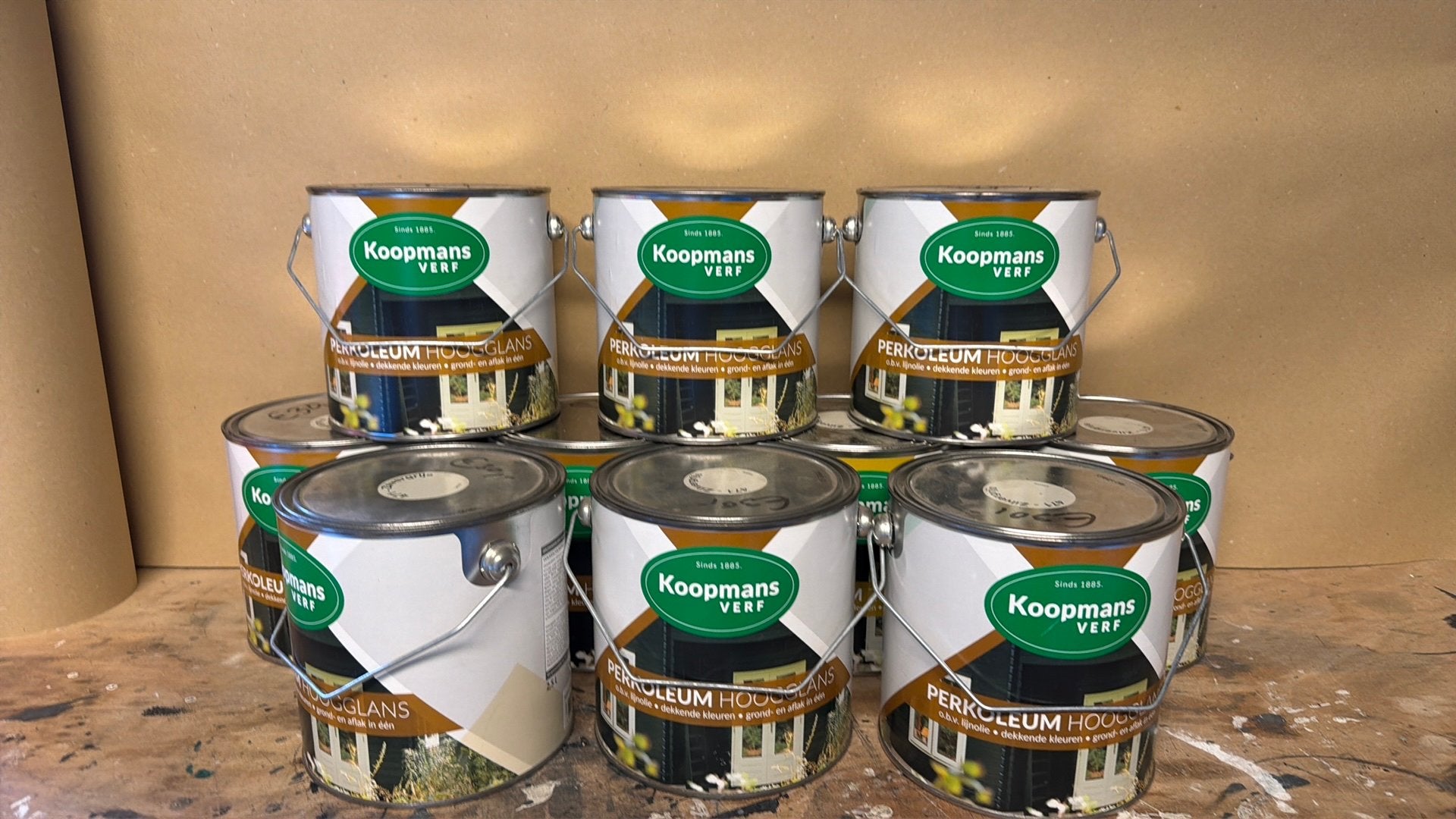 Koopmans perkoleum hoogglans., Ophalen of Verzenden