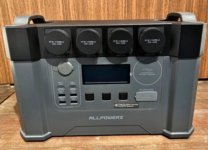 Allpowers Power Station 2400W 1451Wh, Ophalen, Zo goed als nieuw