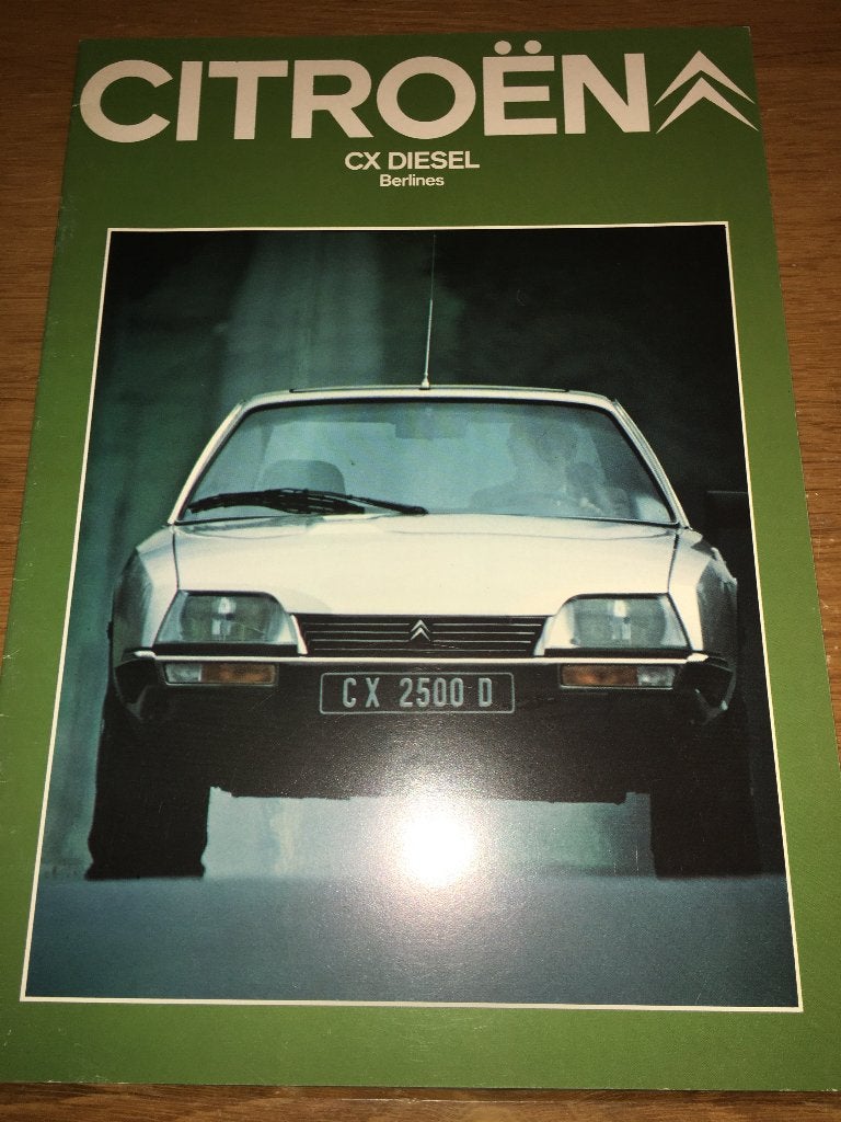 8x Citroën CX & CX Break brochures folders uit GB NL A D B F, Ophalen of Verzenden, Zo goed als nieuw, Citroën