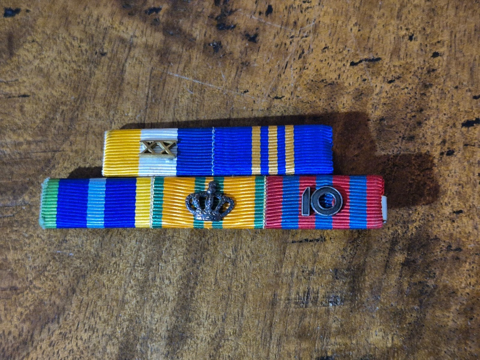 Medaille baton set Marine 10 x TMPT, Ophalen of Verzenden, Marine, Nederland, Lintje, Medaille of Wings