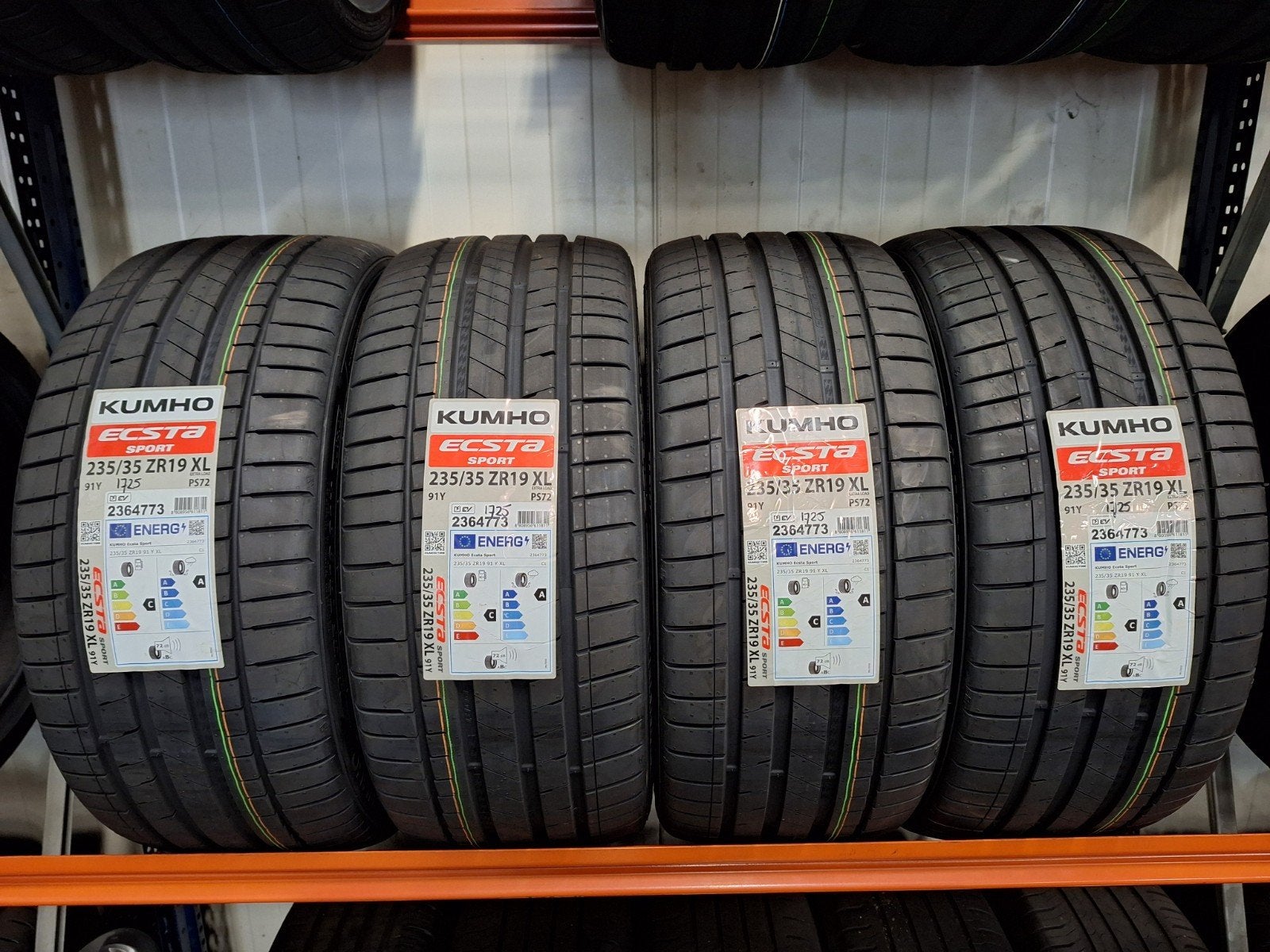 NIEUWE zomer banden Kumho 235/35R19 2353519 incl montage, Info@bandenserviceraalte.nl, Nieuw, 235 mm, Band(en)