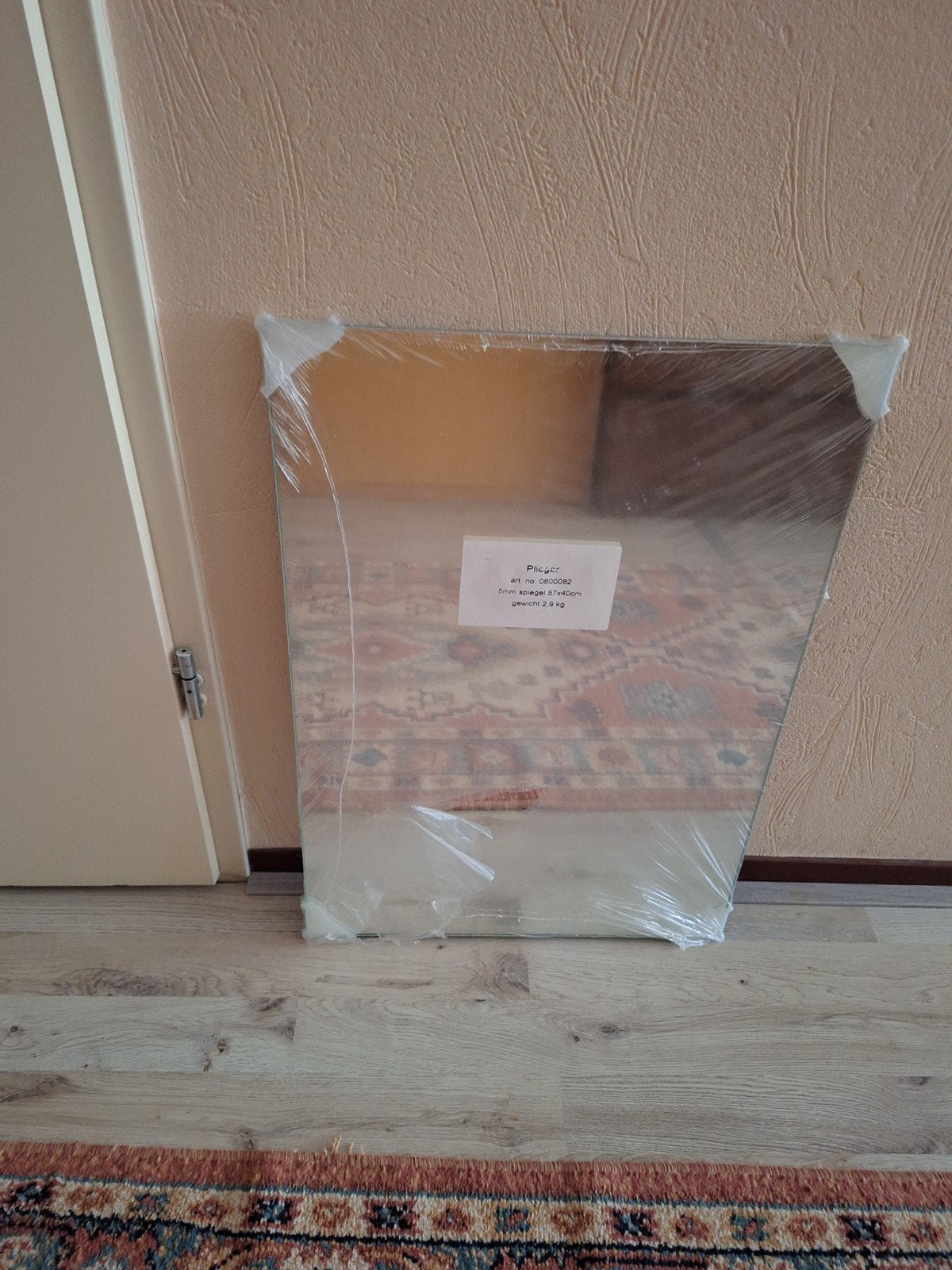 Nieuw spiegel 57x40 cm, Ophalen, Minder dan 50 cm, Nieuw, Minder dan 100 cm