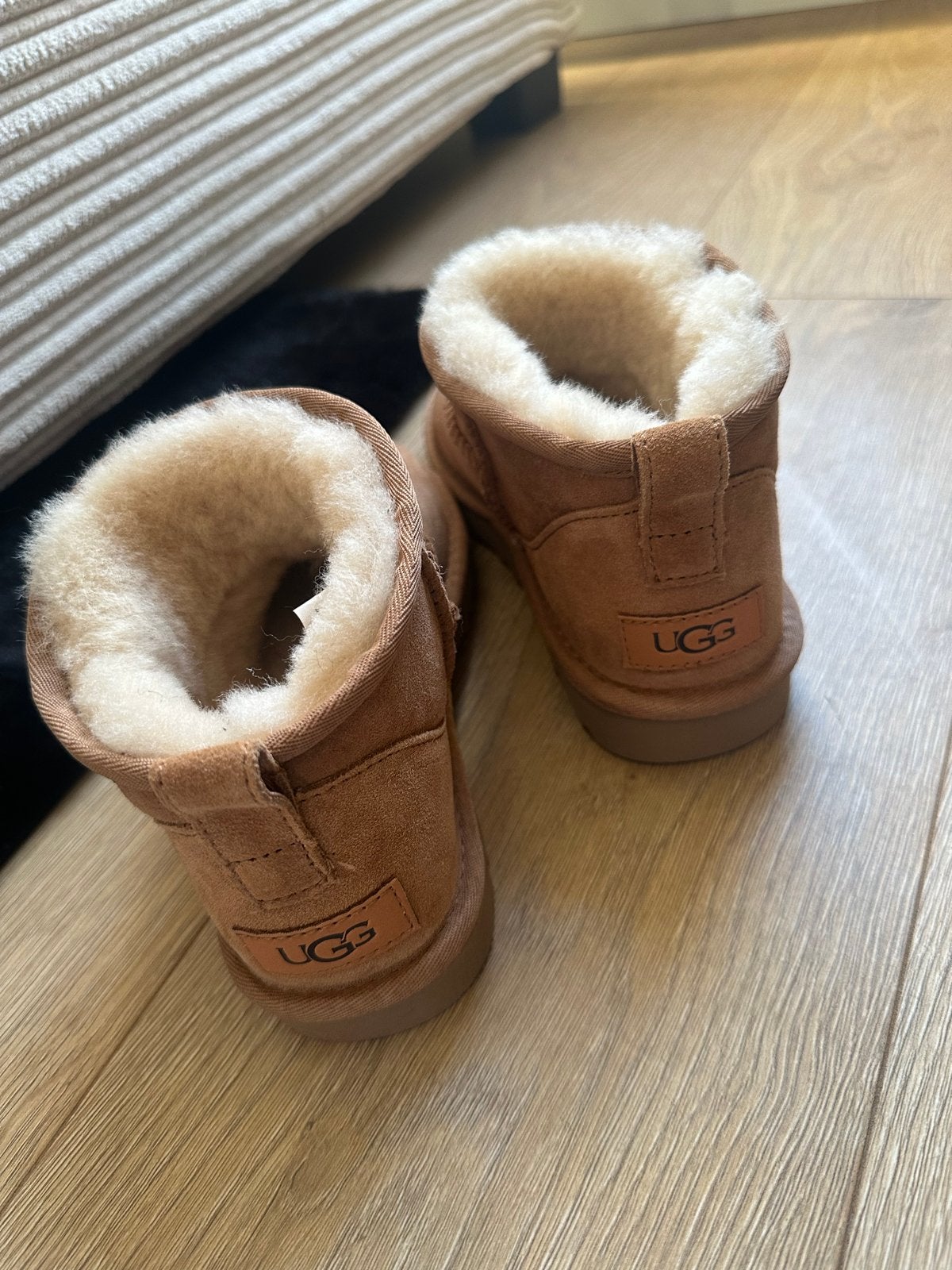 Warme schoenen - Nieuw 37, Kleding | Dames, Ophalen, Gedragen, Bruin, Lage of Enkellaarzen