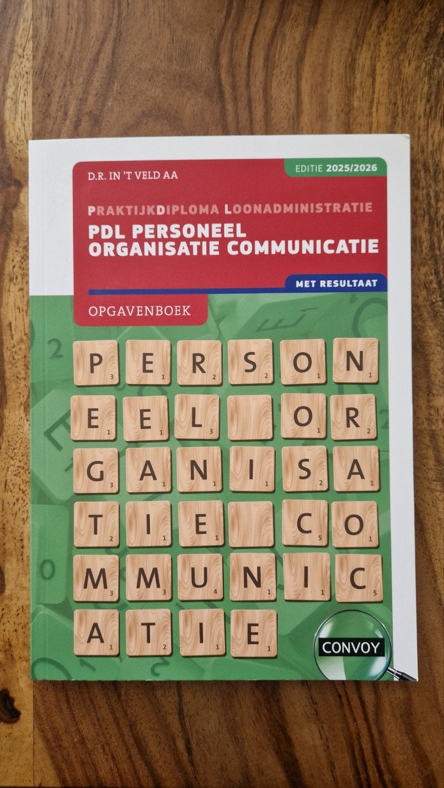 PDL Personeel Organisatie Communicatie 2025/2026 Opgavenboek, Ophalen of Verzenden, Zo goed als nieuw, Overige niveaus