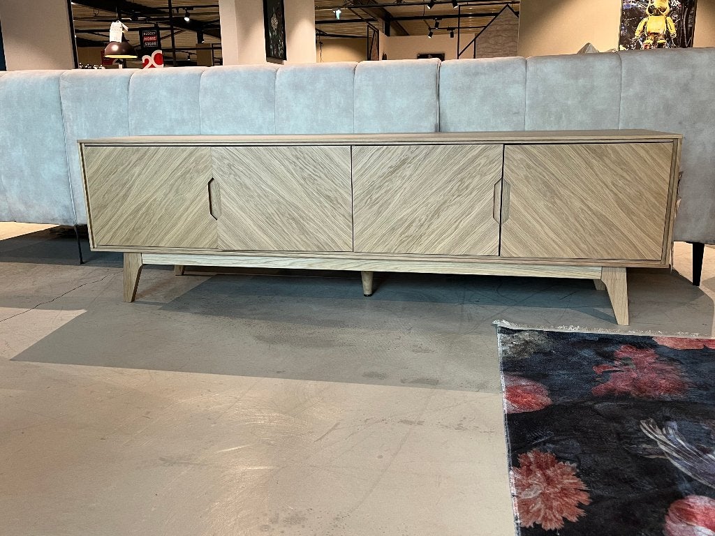 Showroommodel TV-dressoir | Eikenlook | Van €799,- nu €399,-, Ophalen, 150 tot 200 cm, Zo goed als nieuw, 25 tot 50 cm