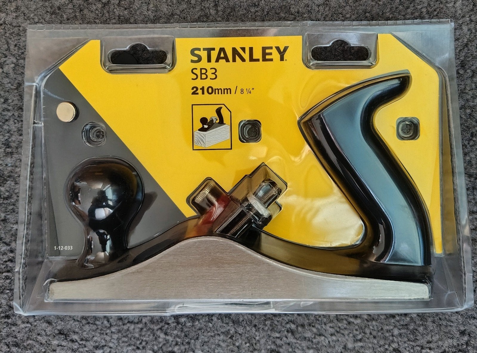 Nieuwe Stanley SB3 Schaaf 210mm - Perfect voor Houtbewerking, Ophalen of Verzenden, Nieuw