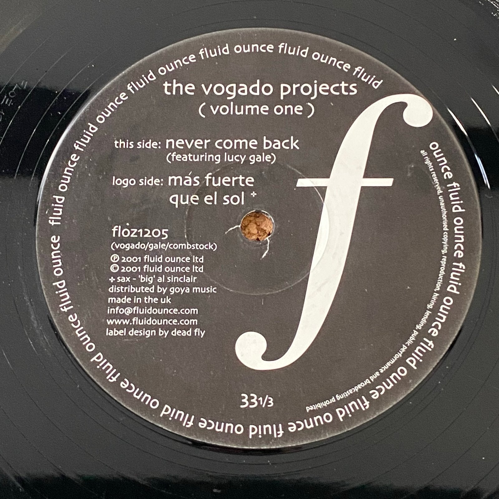 The Vogado Projects (Volume One) - Never Come Back, Cd's en Dvd's, Vinyl | Dance en House, Verzenden, 2000 - 2009, Gebruikt, 12 inch