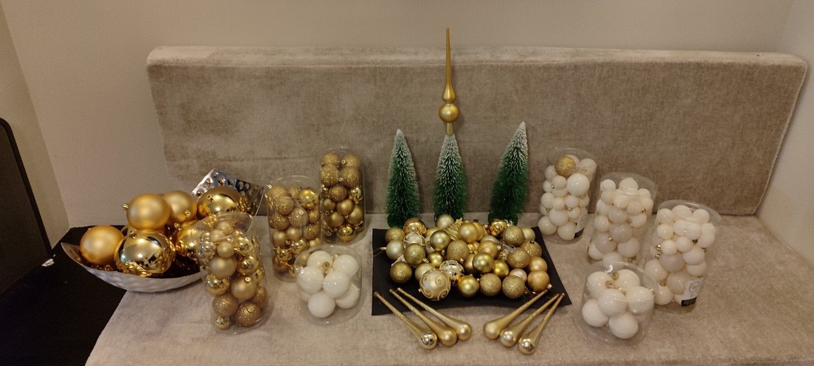 Kerstversiering kerstballen kerstboom, Diversen, Ophalen, Zo goed als nieuw