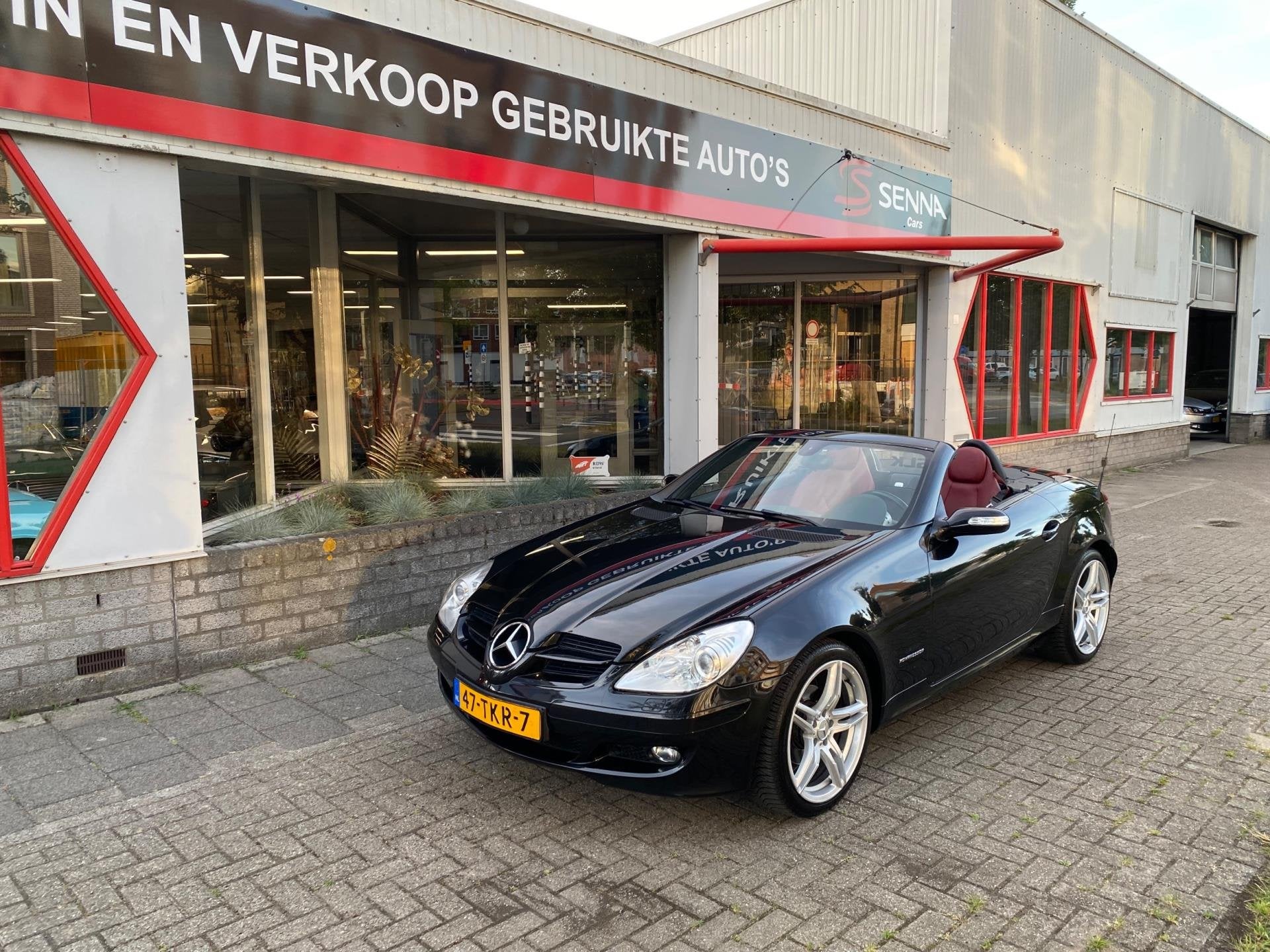Mercedes-Benz SLK-klasse 200 Kompr Automaat - Leer - AMG - I, Automaat, Achterwielaandrijving, Gebruikt, 4 cilinders
