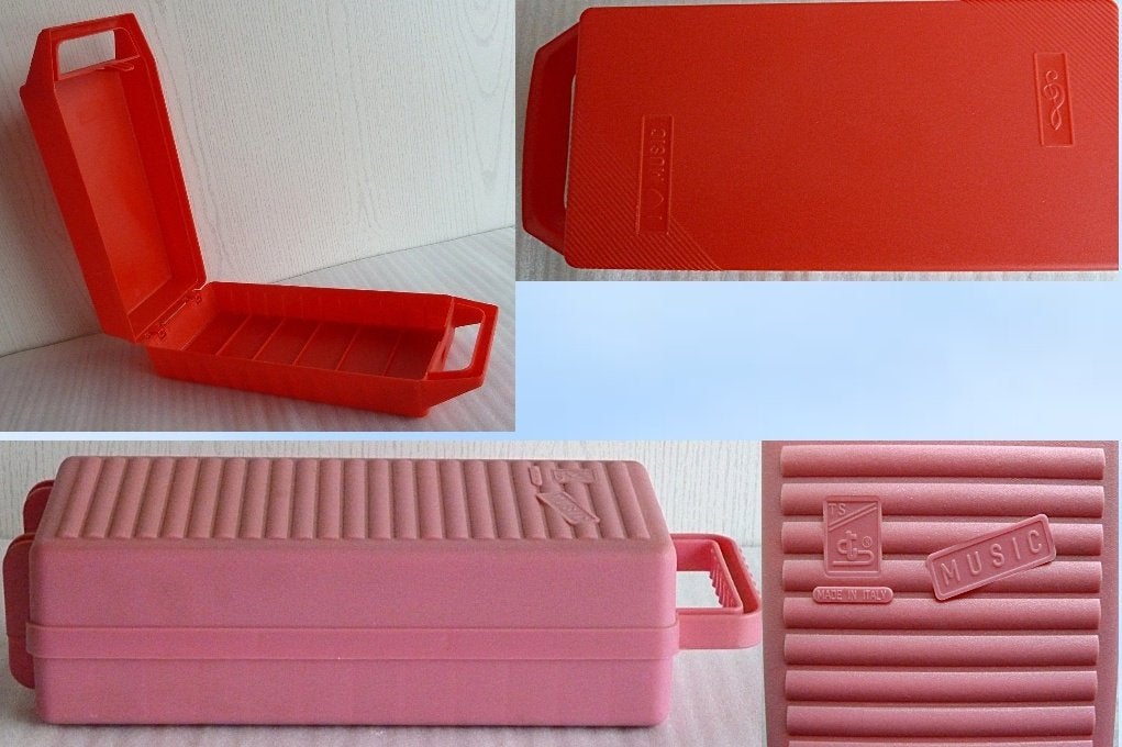 2 opbergboxen voor cassettebandjes, 2 t/m 25 bandjes, Overige genres, Ophalen of Verzenden, Zo goed als nieuw