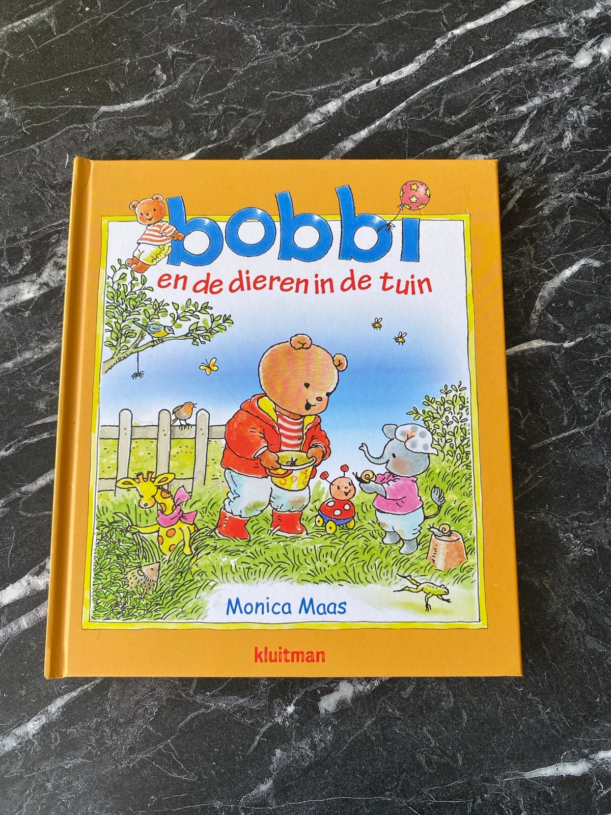 Bobbi en de dieren in de tuin - Monica Maas, Fictie algemeen, Jongen of Meisje, Ophalen of Verzenden, Zo goed als nieuw