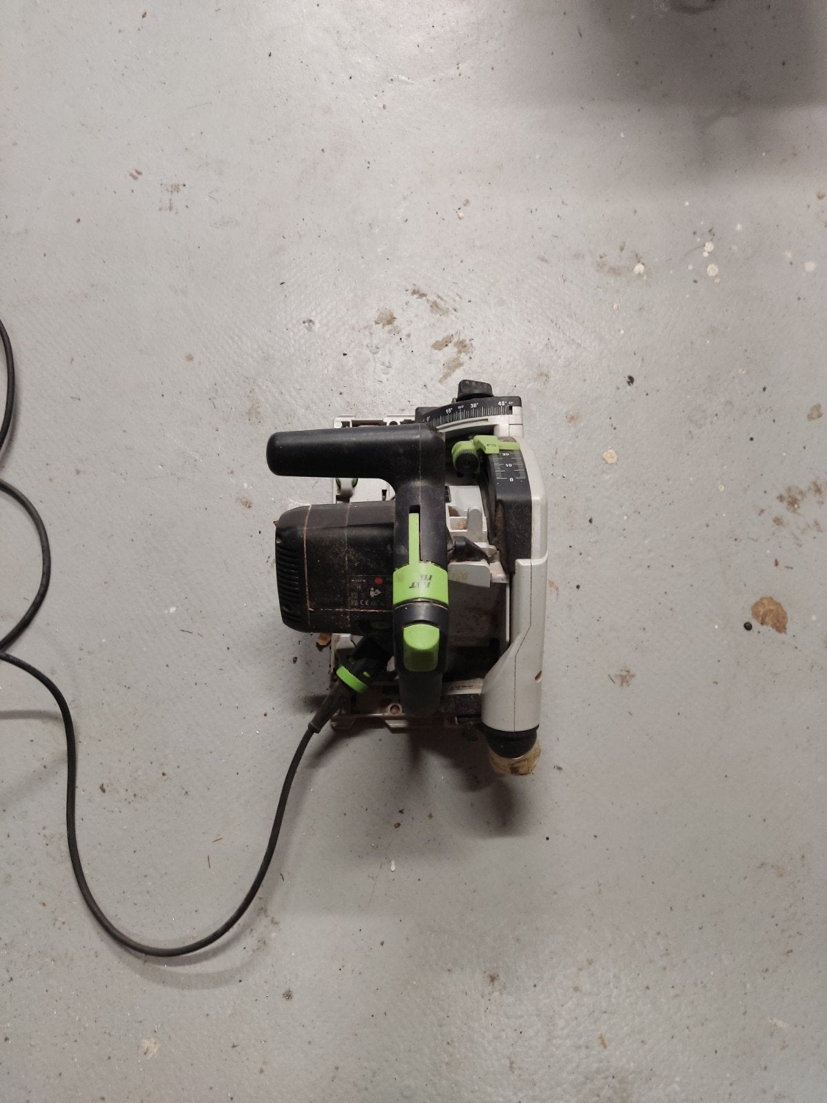 Festool invalzaag, Doe-het-zelf en Verbouw, Gereedschap | Zaagmachines, Ophalen, Invalzaag, Zo goed als nieuw, 30 tot 70 mm