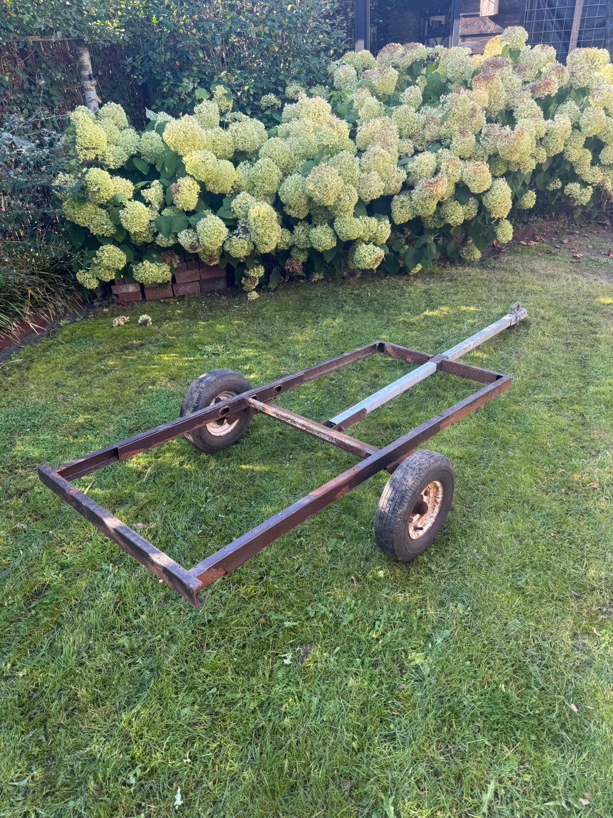 Te koop!! Onderstel aanhanger, Ophalen, Gebruikt