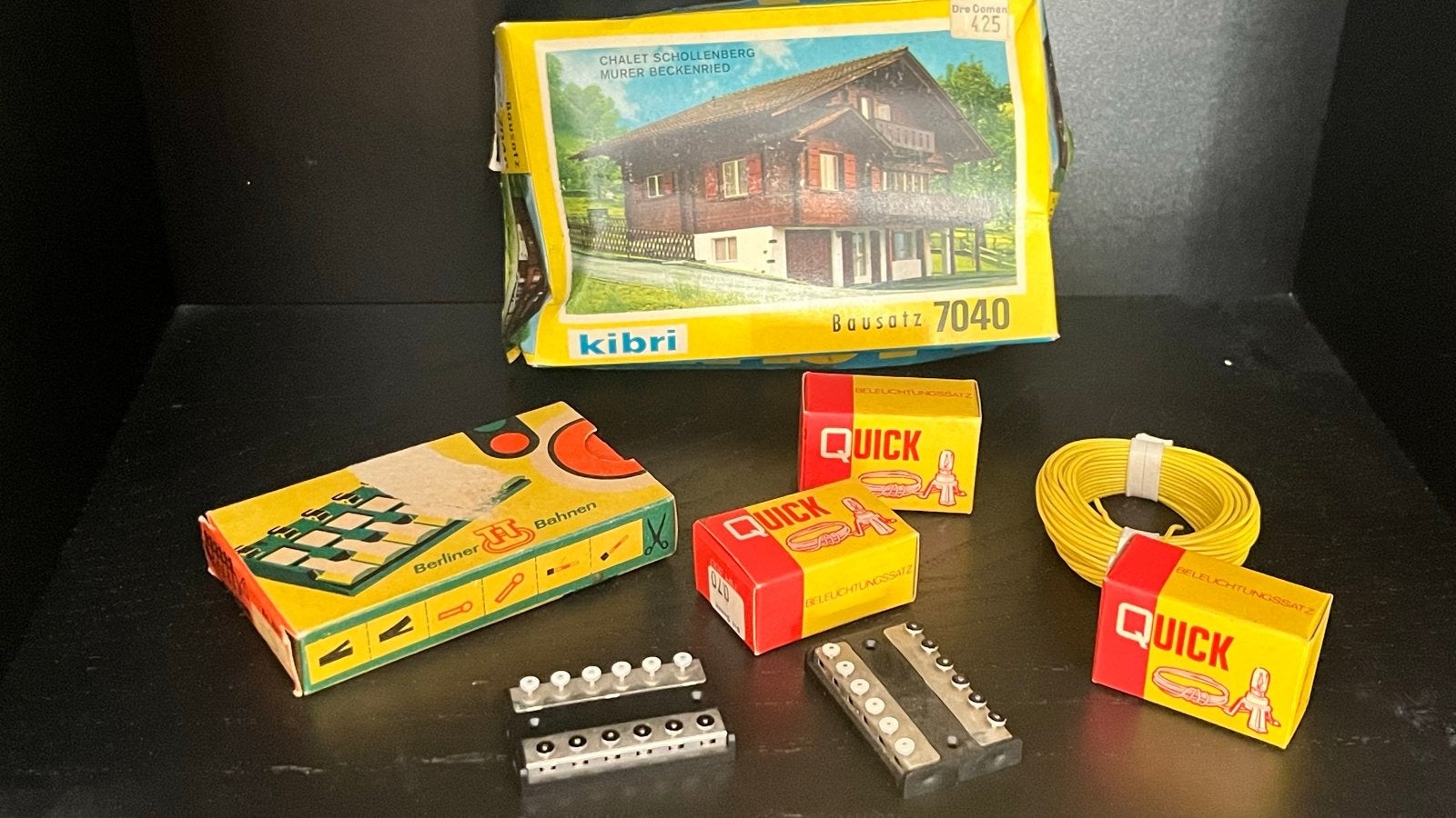 Spoorweg Trein Miniaturen: Kibri Chalet, Berliner Bahnen & Q, Overige merken, Gebruikt, Overige typen, Ophalen of Verzenden