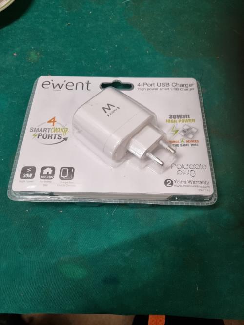 4-poorts smart usb lader nieuw in verpakking, Diversen, Ophalen of Verzenden, 'T Olde Gre-j, Info@toldegrej.nl, Endepoelstraat 20f Didam