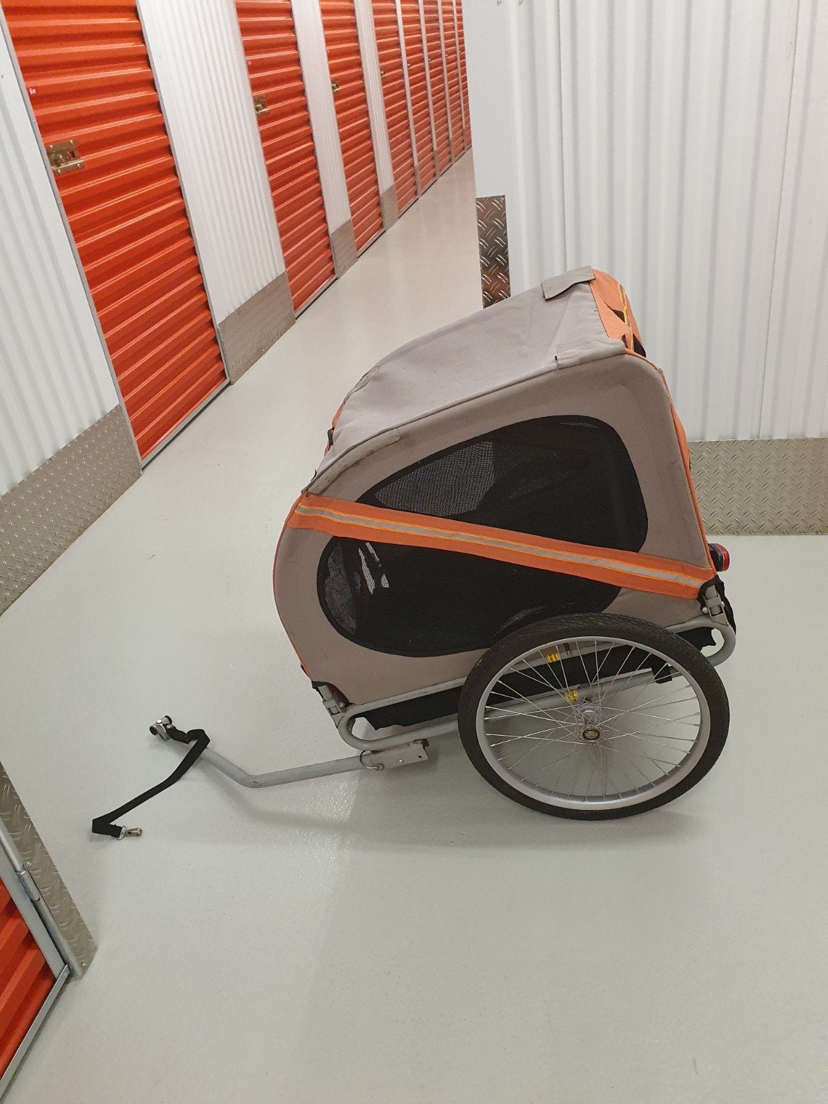 Hondenkar fiets opvouwbaar max 60 kg, Ophalen, Gebruikt, Opvouwbaar, Hondenkar