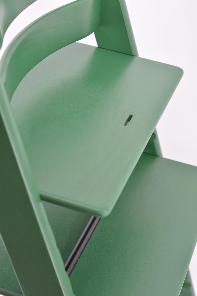 Stokke Tripp Trapp Forrest Green  – Refurbished model, Verzenden, Zo goed als nieuw, Meegroeistoel, Gordel(s)