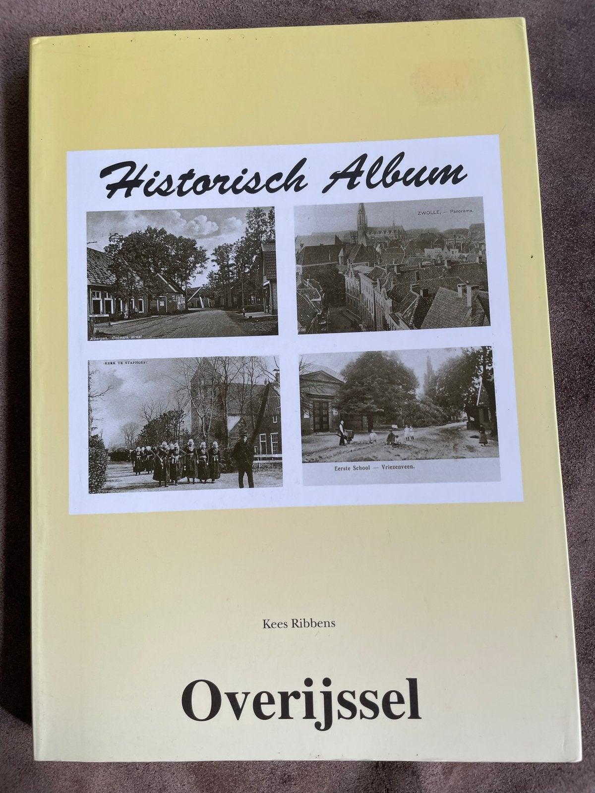 Historisch Album Overijssel - Kees Ribbens, Boeken, Geschiedenis | Stad en Regio, Ophalen of Verzenden, 20e eeuw of later, Gelezen