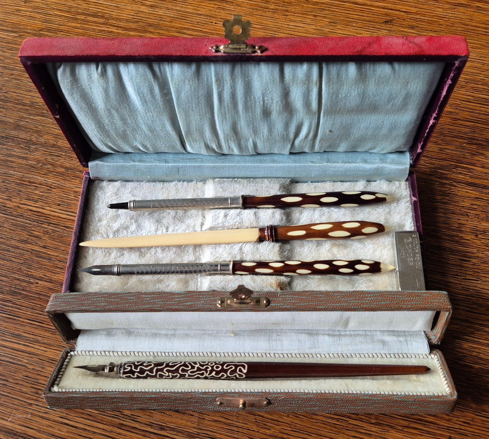 Kroontjespen kroontjespenhouder briefopener potlood inktpen, Ophalen