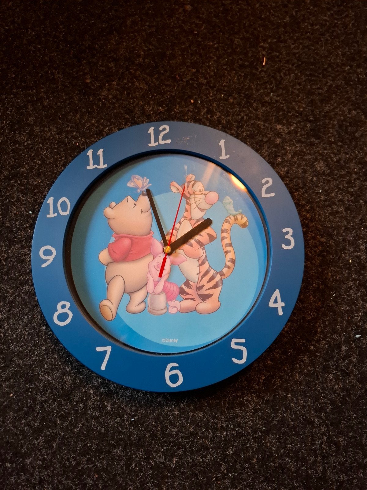 Disney Winnie de Poeh en Teigetje Wandklok, Ophalen, Wandklok, Analoog, Zo goed als nieuw