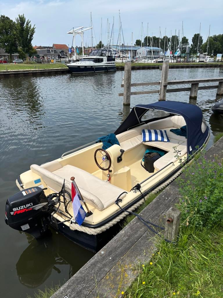 Mooie console boot vaarbewijsvrij, Ophalen of Verzenden, Zo goed als nieuw
