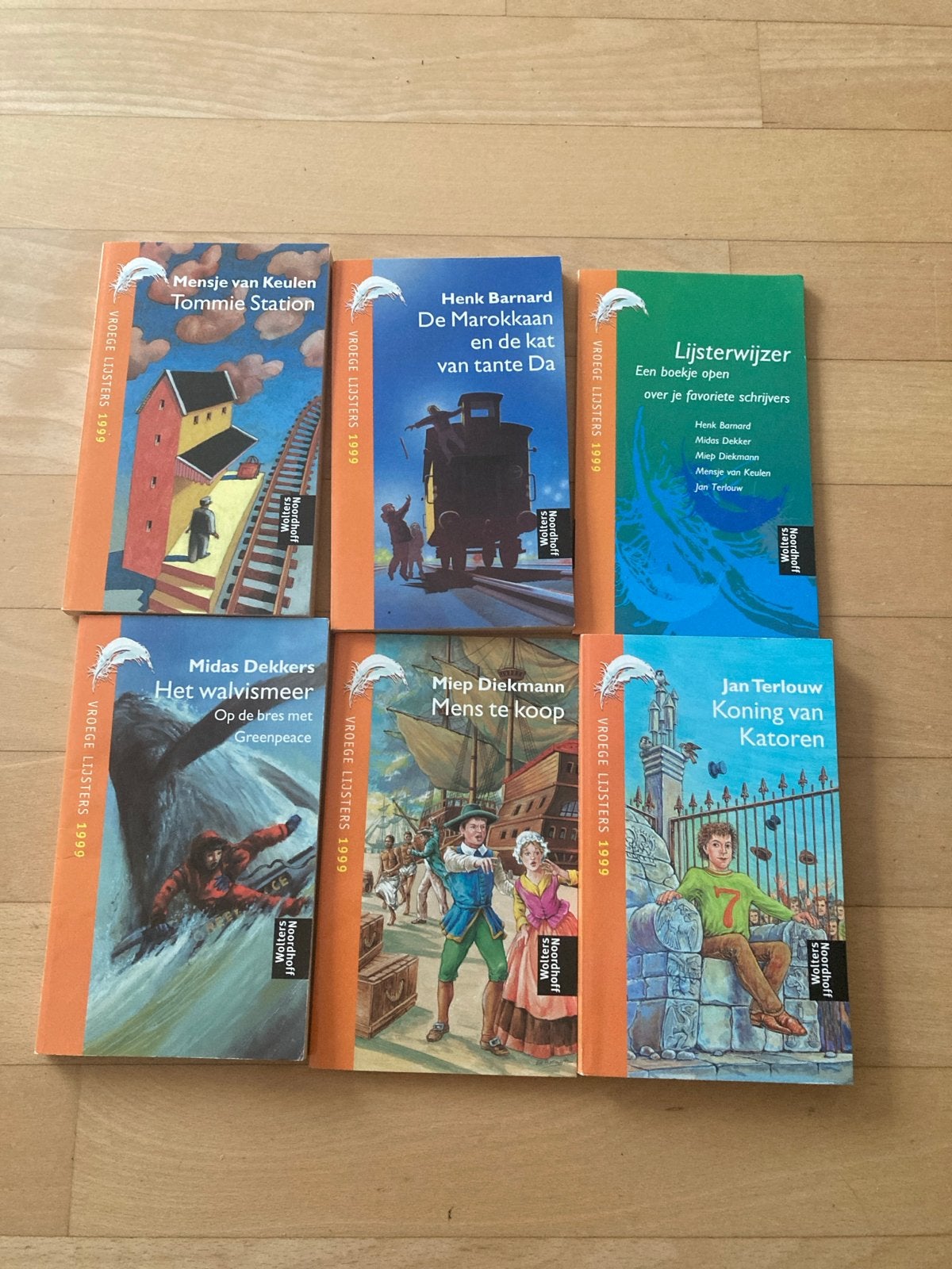 Vroege Lijsters 1999 - Complete set van 6 boeken, Ophalen of Verzenden, Zo goed als nieuw, Fictie