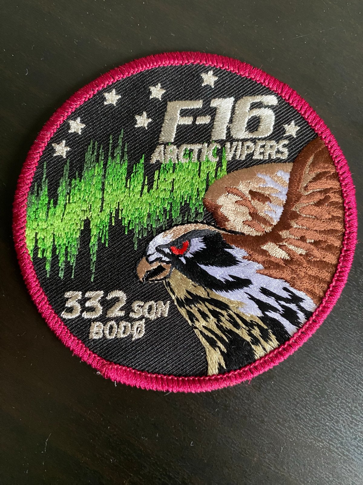 F-16 Arctic Vipers 332 SQN Bodo Patch, Ophalen of Verzenden, Luchtmacht, Nederland, Overige typen