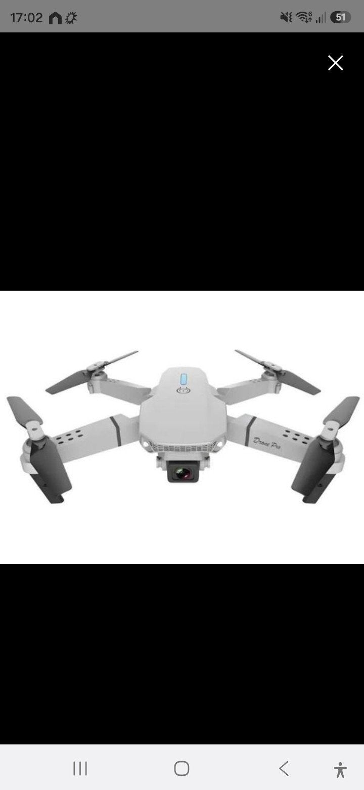 E88 Pro opvouwbare 4K drone Grijs, Ophalen of Verzenden