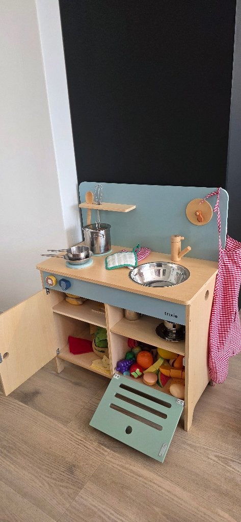 Speelkeukentje, Ophalen, Gebruikt, Hout, Speelkeuken