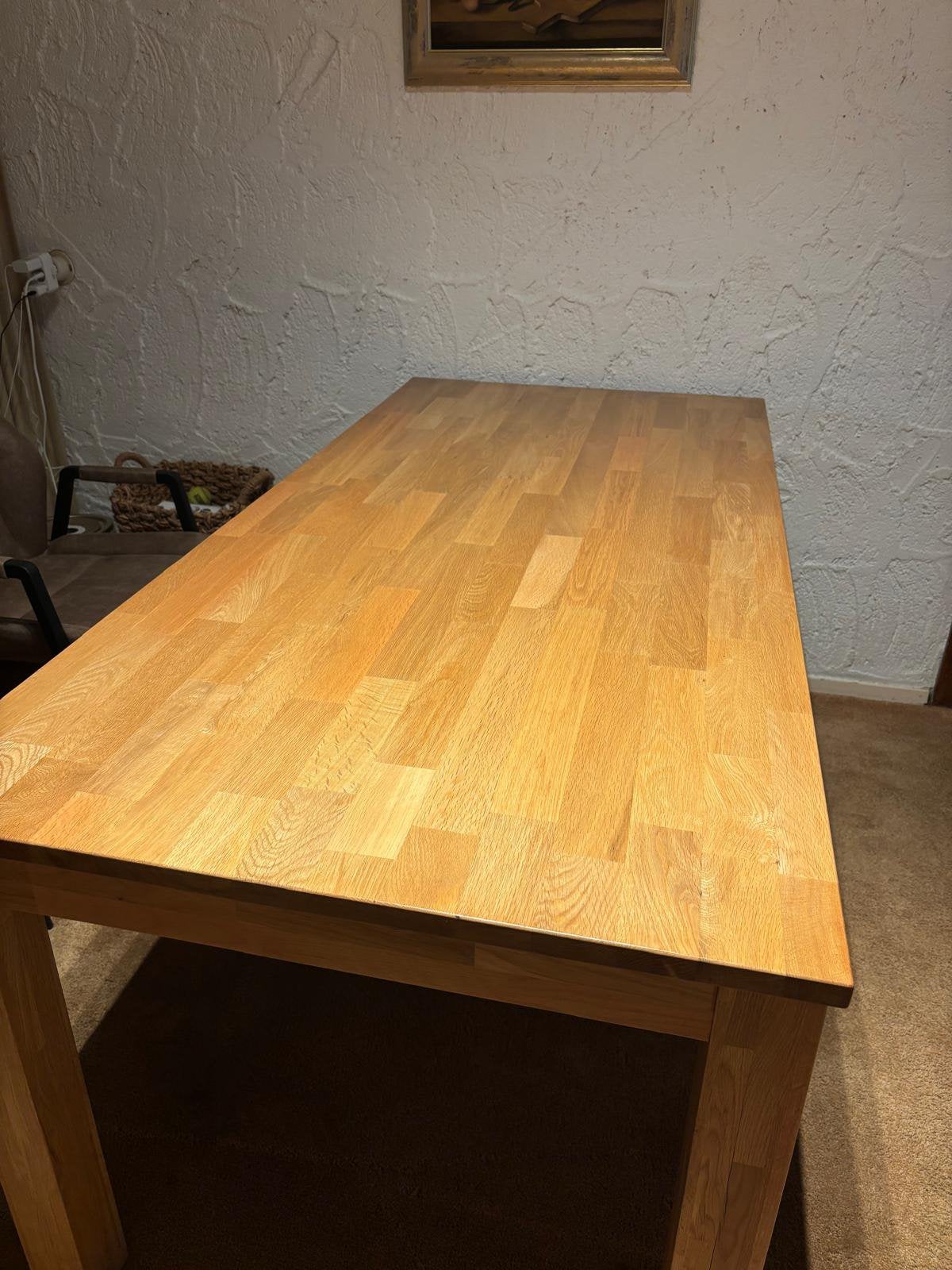 Eetkamer tafel!, Huis en Inrichting, Tafels | Eettafels, Ophalen, Gebruikt, Eikenhout, 50 tot 100 cm