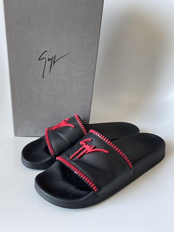 Giuseppe Zanotti slippers maat 39, Slippers, Verzenden, Giuseppe Zanotti, Zwart