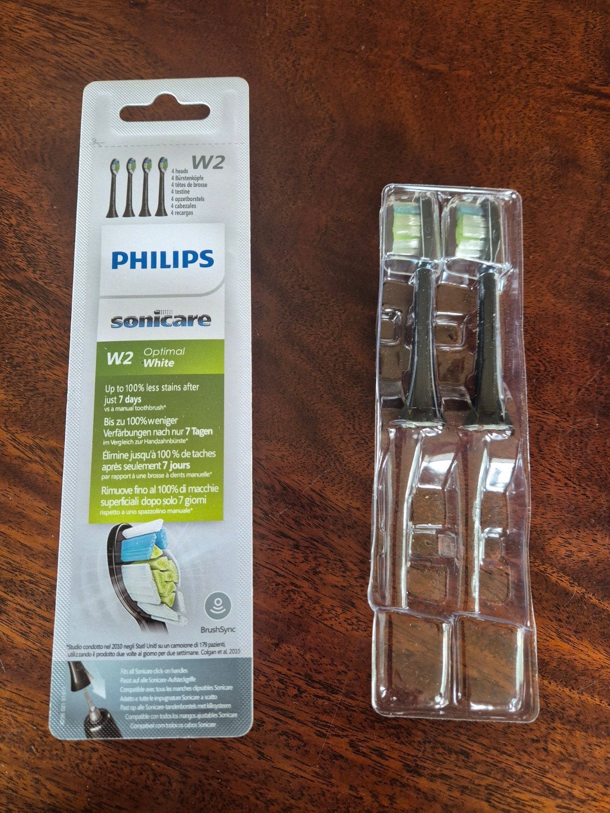 opzetborstels Philips Sonicare W2 Optimal White, Ophalen of Verzenden, Nieuw, Mondverzorging