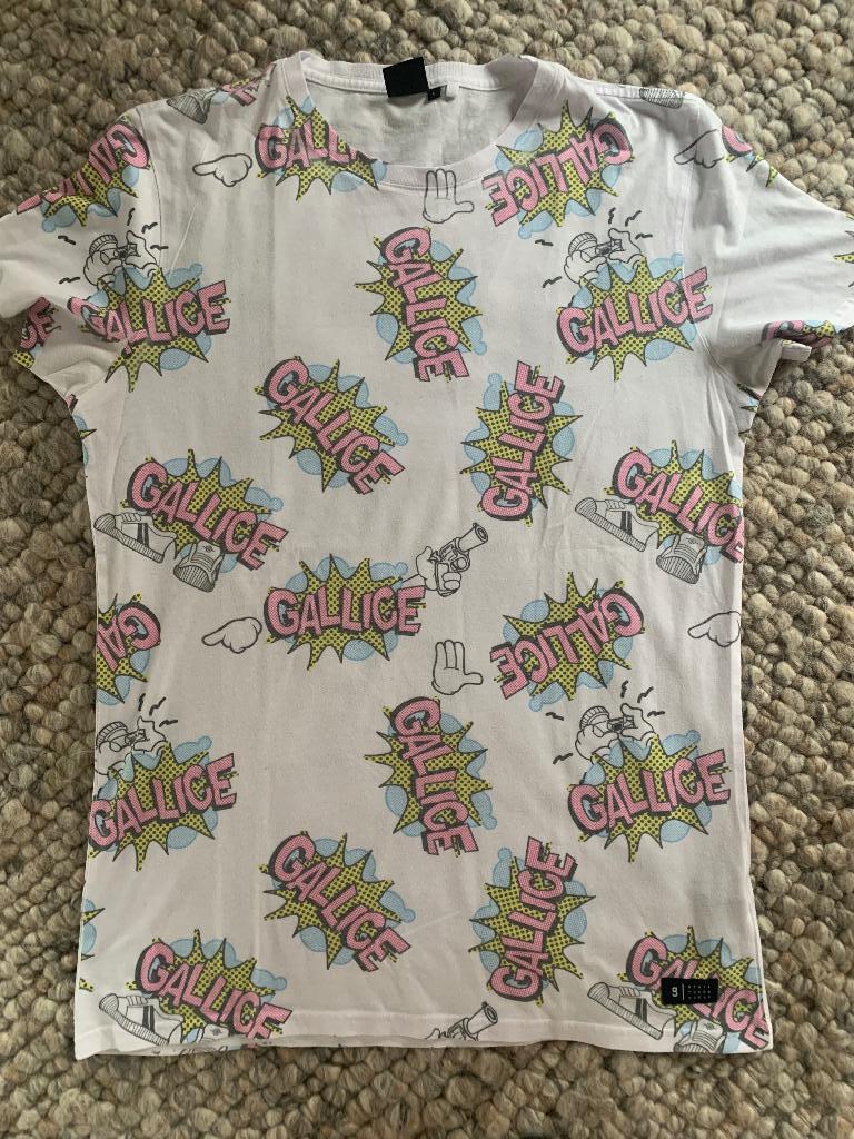 Opruiming in onze kasten .... shirt Gallice maat L, Ophalen of Verzenden, Gedragen, Maat 52/54 (L)